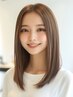 【人気No 3☆艶髪縮毛矯正】カット＋ダメージレスプラチナ縮毛矯正