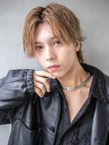 エイトメン 池袋店(EIGHT MEN)&nbsp;【EIGHTMEN池袋店】 センターパート ×アッシュブラウンカラー