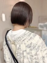 トナリ(tonari)&nbsp;ぱつっとボブ　ツヤ髪グレージュ　切りっぱなし【鹿児島中央】