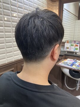 ルピナス 中田(Lupinus) もみあげや襟足に癖やつむじがある方必勝スタイル