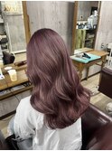 ダブルカラーで叶えるcassis red