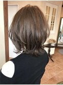 ネオウルフ×otonaハイライトボブウルフ　ウルフカット