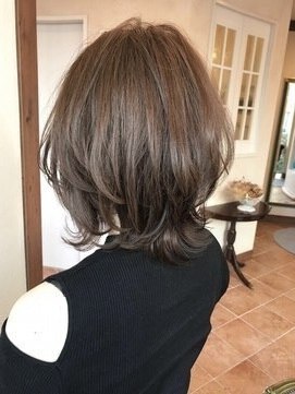 ダブルトーキョー シブヤ(W-TOKYO SHIBUYA) ネオウルフ×otonaハイライトボブウルフ　ウルフカット