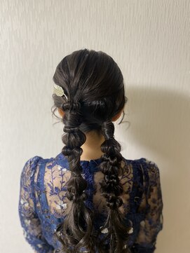 ミークスタイルヘアー(Miiku.style.hair) パーティーヘアセット