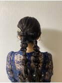 パーティーヘアセット