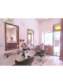 プライベートな癒されるくつろぎ空間♪お悩みやご要望をしっかり汲み取り"なりたい"スタイルへと導きます―