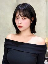 ロンドソレイユ 池袋(Lond soleil)&nbsp;くびれヘア/顔周り/韓国/ボブ/レイヤーカット/前髪/カラー/池袋