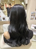 ギヴ 玉造店(Give) 濃いめ黒染め風ブルーブラック