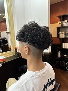 シャンプーボーイアネックス(SHAMPOO BOY Annex) プードルパーマ メンズマッシュ 佐世保