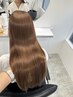 人気No.2【平日限定】リピート率85% 髪質改善ストレート＋カット￥16500