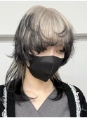 ルーツカラー[新宿駅/ココアベージュ/クラゲヘアー]