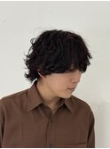 メンズスタイル！暗めカラー/ダークレッド/チェリーレッド