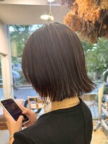 キサイ バズ(kisai BUZZ)&nbsp;透明感カラー/ダークブラウン/切りっぱなしボブ