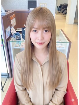 レクラ 清須店(L'eclat) 髪質改善/縮毛矯正/酸性ストレート/ヘッドスパ/白髪染め