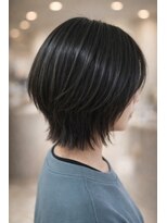 クオリス 上板橋店(QUALIS)&nbsp;◎大人可愛い小顔ショート束感レイヤー×透明感グレージュ