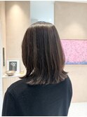 【小林】大人女性　艶カラーラベンダーブラウン