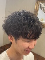 リノ カルバリ(Lino Calbari) 【メンズヘア/シャドウパーマ】