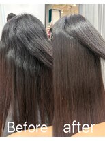 エトラ 渋谷店(etora) 乾かすだけで叶う自然な美髪縮毛矯正