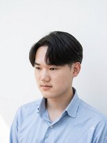エクラート メン 仙台(ECLART men.)&nbsp;ECLART.men/ニュアンスパーマ/センターパート/毛流れパーマ