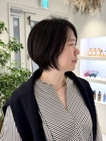 リブレ ショート(LIBRE)&nbsp;【恵比寿LIBRE @植松】簡単スタイリング 似合わせショートボブ