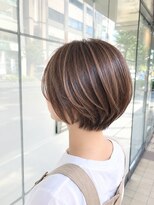 髪質改善サロン WE BE PARSLEY atre 川越店【ウィービーパセリアトレ】&nbsp;大人可愛い丸みショートボブ