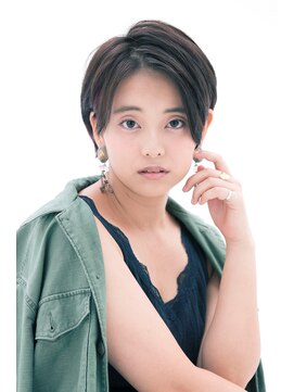 グラス(grass) ジェンダーレス　ハンサムショート　耳掛け　イヤリングカラー