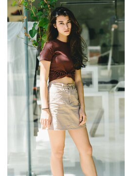 ディフィーノ 青山(DIFINO) オーガニックウェーブの切りっぱなしロング♪ 山口祐亮