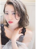 Sweet自由が丘☆毛先パーマ無造作カール×フォギーベージュ☆