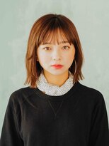 ナウラ(Naurra)&nbsp;切りっぱなしナチュラルボブ/20代/30代/40代/倉敷水島