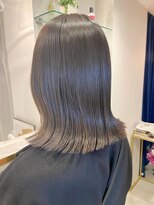 レトン 銀座(leton)&nbsp;Aラインボブ/グラデハイライト/うる艶ラベンダー[東銀座/銀座]