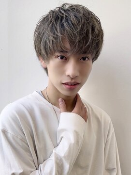 ビュー トウキョウ(VIEW TOKYO) マッシュスタイル×ブリーチ×爽やかツーブロック×束間