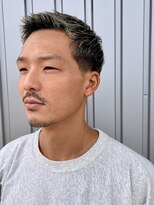 西本整髪&nbsp;メンズカット　テーパーフェード　バーバースタイル