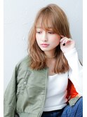 外国人風パーマスタイル