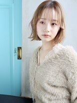 バース(BIRTH)&nbsp;天神【BIRTH】シースルーバング×ラフウエーブボブ　5