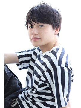 アルベロ(albero) ソフトツーブロックマッシュ×束間ショート　20代30代