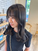 シフト(SHEEFT) バウンシーカールト×黒髪ロングハイレイヤー似合わせカット