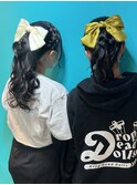 ハートポニーテール