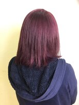 ヘアー オフカイ オオサカ(hair OFF-KAi!! OSAKA) ピンク紫！