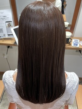 リジェール 鶴舞店 アッシュベージュ×髪質改善