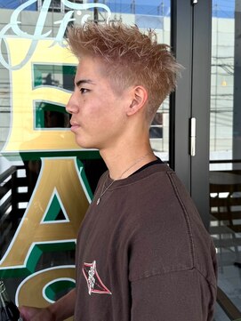 ザスーツブラザーズ(THE SUITS BROTHERS) MEN'SHAIRウルフカルマパーマスパイキーショートイージーパーマ