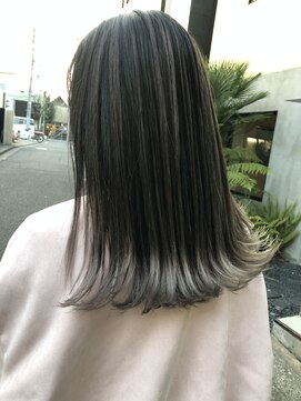 ハーツ(Heart's) 白髪ぼかし脱白髪染め似合わせロングレイヤー40代50代60代♪