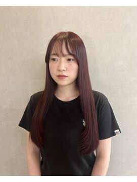 ソア 並木坂(Soa) 韓国スタイル/顔周りレイヤーカット/暖色カラー/髪質改善