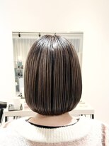 ストフ(stof)&nbsp;ミニボブ/切りっぱなしボブ/ハイライト/ショートカット