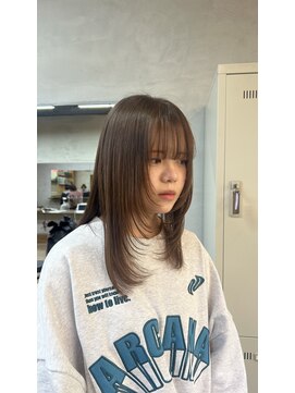 アンジェリカ 天理店(ANGELICA) レイヤーカット(HINA)