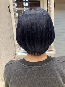 ビス ヘア アンド ビューティー 西新井店(Vis Hair&Beauty) 大人可愛いネイビーカラー!!!