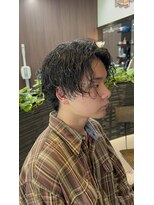 ドゥーエン 上本町店(DoEN) 波打ちグランジ風パーマ