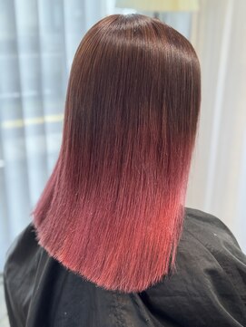 リーラ(Lila) グラデーションカラー×カシスピンク