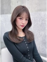 フィヴェント(Fivent) 美髪韓国レイヤーイメチェン似合わせ小顔シースルーワイドバング