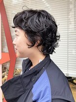 トオ(TOH)&nbsp;ショートパーマナチュラルパーマ癖毛風パーマレイヤーパーマ