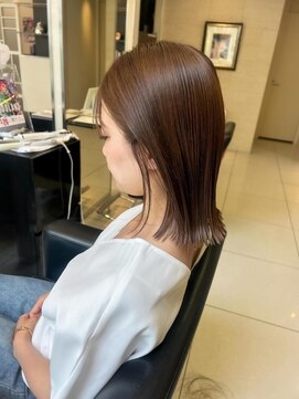 エアー 神戸(AIR) ぷつっと外はね＊カフェグレージュ